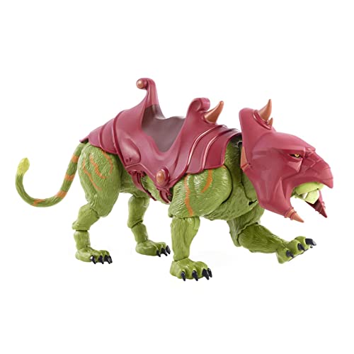 Masters of the Universe GYV18 - Masterverse Battle Cat, ca. 35 cm große MOTU Actionfigur zum Spielen und Sammeln, für Kinder ab 6 Jahren und Sammler jeden Alters von Masters of the Universe