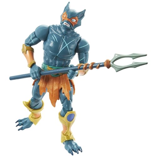 Masters of the Universe Masterverse Revelation Mer-Man Action Figure 7-in MOTU Battle Figures for Storytelling Play and Display, Gift for Kids Age 6 and Older and Adult Collectors, MOTU Collectors von Masters of the Universe