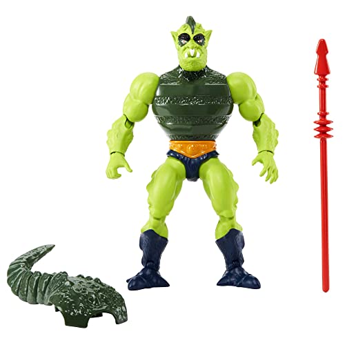 Masters of the Universe HDT00 - MOTU Origins Whiplash, ca. 14 cm große Actionfiguren, Figuren zum Spielen und Sammeln, Geschenk für 6- bis 10-Jährige und erwachsene Sammler von Masters of the Universe