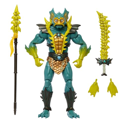 Masters of the Universe Masterverse Actionfigur, Deluxe-Sammelfigur mit 30 beweglichen Gelenken, austauschbaren Teilen oder Rüstung, ca. 18 cm großes MOTU-Spielzeug, HYC59 von Masters of the Universe