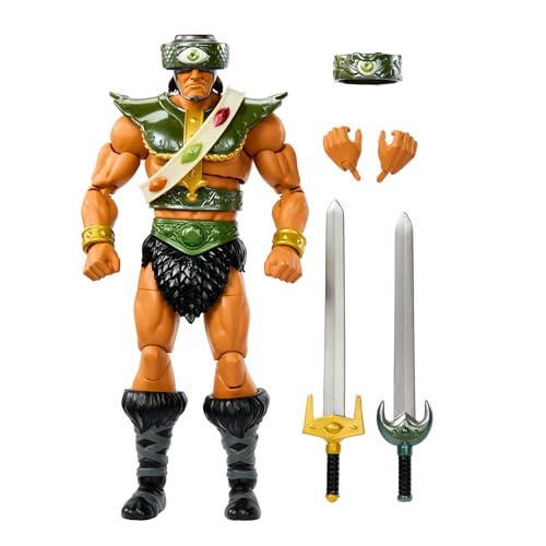 Masters of the Universe Masterverse New Eternia Tri-Klops Actionfigur, Deluxe-Sammelfigur mit 30 Bewegungspunkten und Zubehör, MOTU-Spielzeug, HYC52 von Masters of the Universe