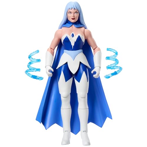 Masters of the Universe Origins Actionfigur Frosta aus der Cartoon-Kollektion, ca. 14 cm groß, aus der TV-Serie der 1980er, Princess of Power mit eisigen Kräften, detailreichem Design und Umhang, JBM87 von Masters of the Universe