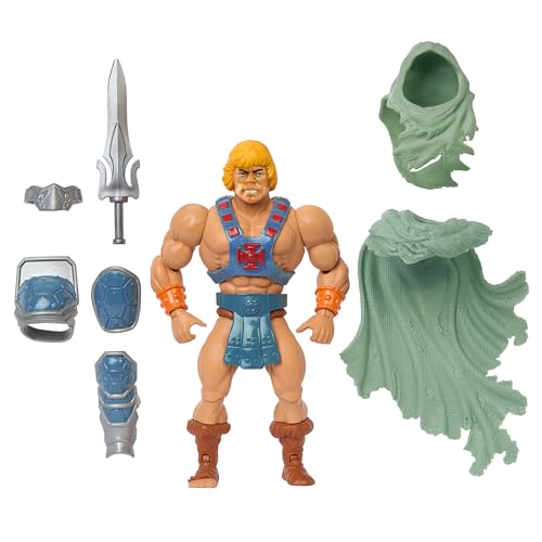 Masters of the Universe Origins Turtles of Grayskull bewegliche Actionfiguren, Teenage Mutant Ninja & Motu Crossover-Figuren, HTH18 von Masters of the Universe