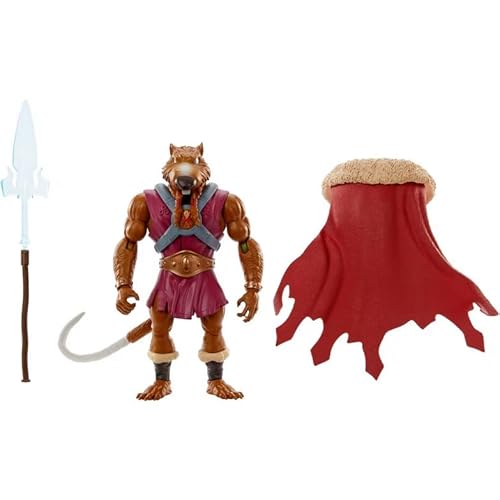 Masters of the Universe Turtles of Grayskull Deluxe Actionfigur Splinter-Skull 14 cm für Kinder ab 6 Jahren von Masters of the Universe