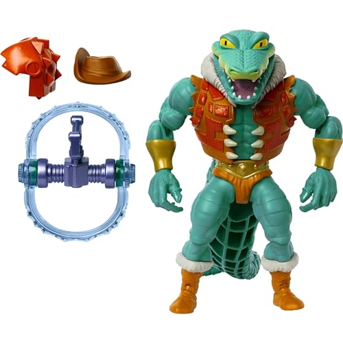 Turtles of Grayskull Motu & TMNT 14cm Action Figur: Leatherhead von Masters of the Universe