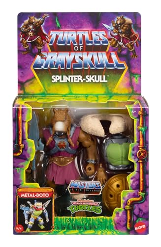 Turtles of Grayskull Motu & TMNT Deluxe Figur: Splinter-Skull von Masters of the Universe