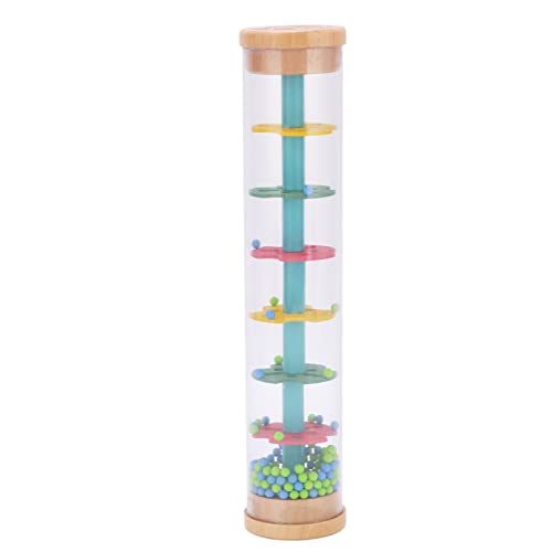 Baby Rainmaker Mini Rain Stick Spielzeug Musikinstrument Spielzeug für Neugeborene Kinder Kleine von Masyrt