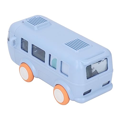 Bus Auto Kinder Strohwasserbecher 500Ml Auto Ziehen Wasserbecher Kinder Tragbarer Vibrationsdeckel Tasse Schneiden Cartoon Aussehen Anti-Verlust von Masyrt