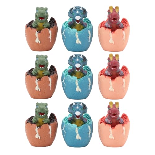 Masyrt Dinosaurier Ei Stressabbau Spielzeug 9 teilig,lustiges Quetschspielzeug,matschiges Dinosaurier-Stressspielzeug mit Geräuschen, Kinder und Erwachsene Masyrt Dinosaurier Ei Stressabbau Spielzeug 9 teilig,lustiges Quetschspielzeug,matschiges Dinosaurier-Stressspielzeug mit Geräuschen, Kinder und Erwachsene von Masyrt