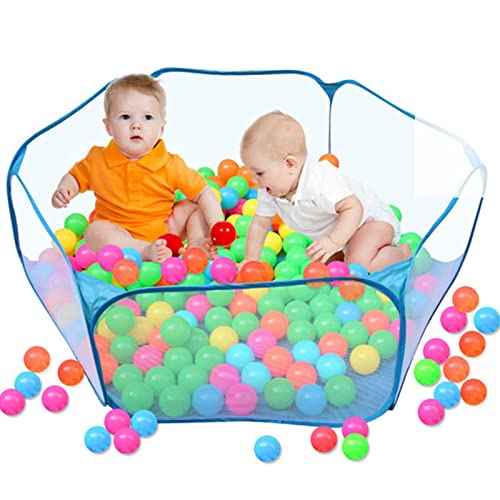 Foldg 22×22×3 Zusammenklappbares Tragbares Baby-Spielzelt, Pool für, Drinnen und Draußen, Spielzeug Zum Spielen von Masyrt