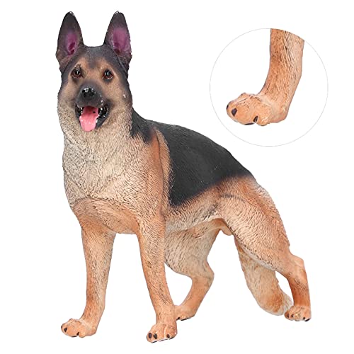 Masyrt Deutsche Schäferhund -Hunde -Figur, Simulation Tiermodell, Bildungsspielzeug für von Masyrt