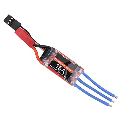 Masyrt Elektrisch 15a Esc 12×8×1 15a Rc Brushless Esc Fernbedienung Upgrade Zubehör Auto 1 28 1 24 Jst Netzstecker von Masyrt