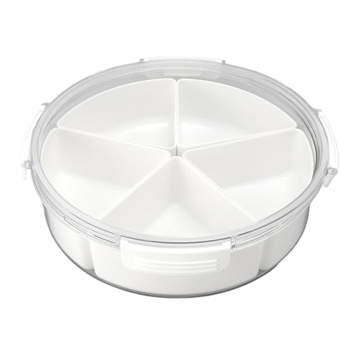 Masyrt Multifunktionaler Sensorischer Mülleimer mit Deckel und 5 Herausnehmbaren Aufbewahrungseinsätzen – Ideal für Bastelarbeiten für Kleinkinder und Sensorisches Spielzeug, weiß Masyrt Multifunktionaler Sensorischer Mülleimer mit Deckel und 5 Herausnehmbaren Aufbewahrungseinsätzen – Ideal für Bastelarbeiten für Kleinkinder und Sensorisches Spielzeug, weiß von Masyrt