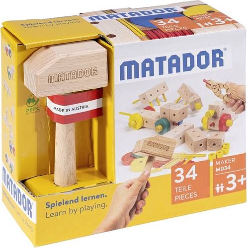 Matador Matador Maker Baukasten 34Teile Konstruktions-Set von Matador Schraubwerkzeuge