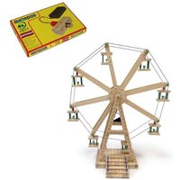 MATADOR 11490 - Riesenrad mit Motor, Sondermodell-Baukasten, Holz, Konstruktionsbaukasten, ab 5 Jahren, Spielend lernen! von Matador