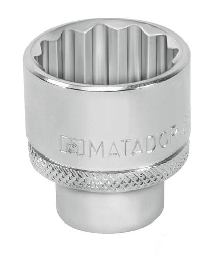 Matador 40751230 Außen-Doppelsechskant Steckschlüsseleinsatz 23mm 1/2  (12.5 mm) von Matador Schraubwerkzeuge