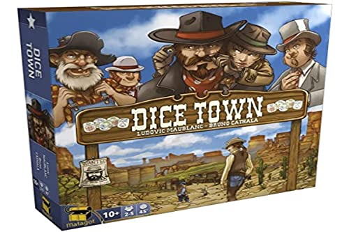 Matagot Dice Town Brettspiele, französische Ausgabe MATDIC001769 von Matagot