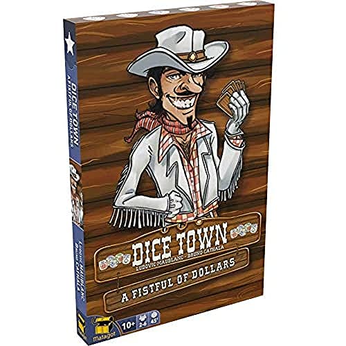 Dice Town für EIN Handstück von Karten, französische Ausgabe von Matagot