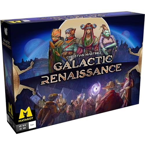 Matagot MATSGAL1 Galactic Renaissance - Brettspiel, 2-4 Spieler, ab 14 Jahren Matagot MATSGAL1 Galactic Renaissance - Brettspiel, 2-4 Spieler, ab 14 Jahren von Matagot