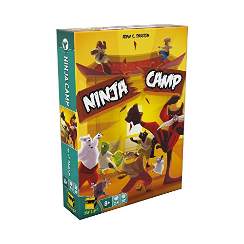 Matagot Ninja Camp Brettspiele, mehrsprachige Ausgabe von Matagot