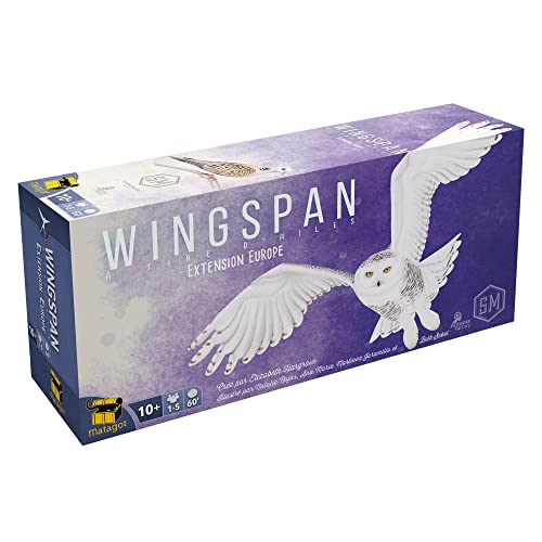 Matagot Wingspan Extension Europe - Vogelsammlung für 1 bis 5 Spieler ab 10 Jahren (französische Ausgabe) von Matagot