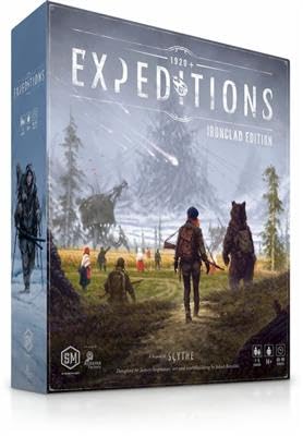 Scythe – Expeditionen – Mechanische Korruption – für 1 bis 6 Spieler – ab 14 Jahren – französische Version von Matagot