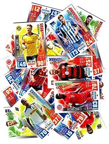 Match Attax Bundesliga 2015 2016 - 50 Basiskarten-Set + Bonus Clubkarte - Deutsche Ausgabe von Match Attax