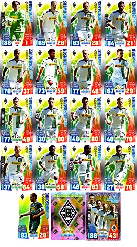 Match Attax Bundesliga 2015 2016 - Karten-Set Borussia Mönchengladbach Cap Viererkette Clubkarte - Deutsch von Match Attax