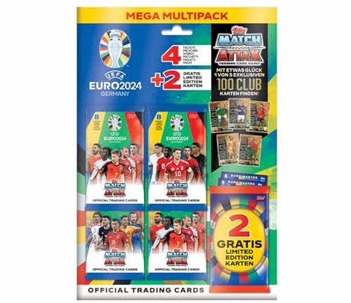 Topps Euro 2024™ Match Attax Ultra MEGA Multipack Trading Cards von Match Attax