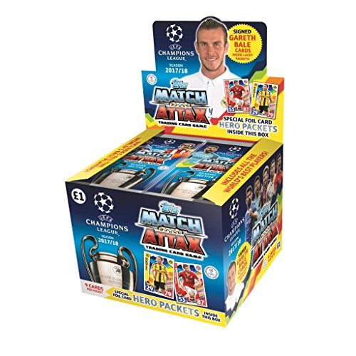 Topps Match Attax - Champions League - Display mit 50 Boostern X 9 Karten = 450 Karten von Match Attax