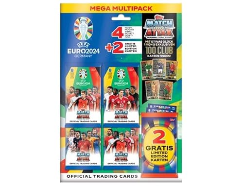 Topps UEFA Euro 2024 Germany Match Attax Trading Cards – 1x Ultra Mega Multipack von Match Attax