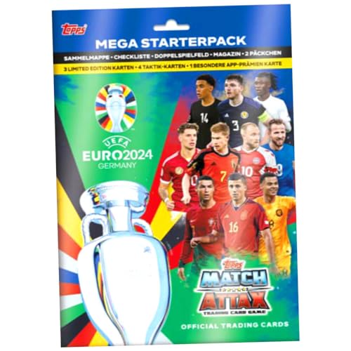 Topps UEFA Euro 2024 Trading Cards Germany Match Attax Karten - EM Sammelkarten - 1 Starter von Match Attax