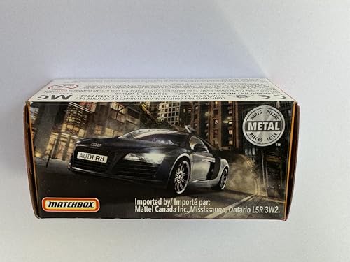 2020 Matchbox Power Grabs Audi R8 Metalflake Dunkelgrau 29/100 GKK87 von Matchbox Metal