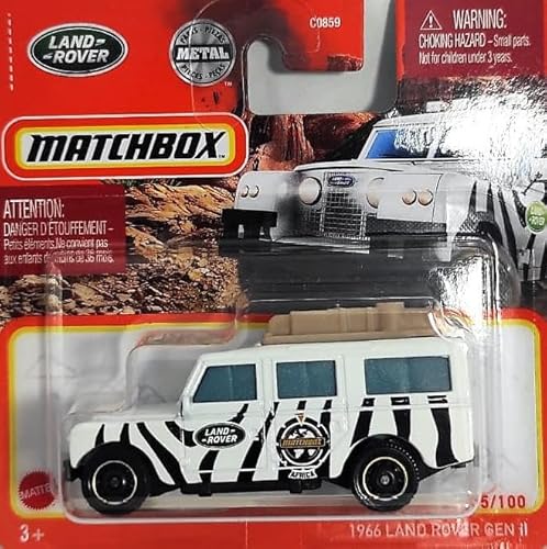 2022 Matchbox 1966 Land Rover Gen 11 45/100 (kurze Karte) HFR76 von Matchbox Metal