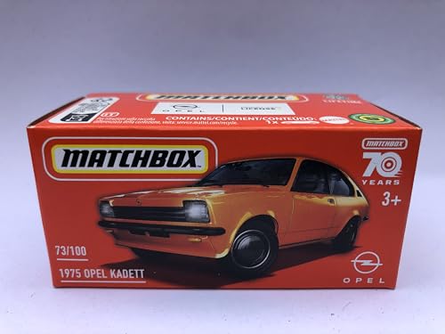 2023 Matchbox Power Grabs 1975 Opel Kadett Orange 73/100 HLD89 von Matchbox Metal