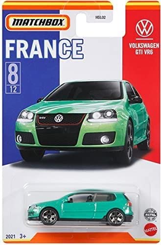 Matchbox Best of France 2021 Serie Volkswagen GTI VR6 8/12 HBL10 von Matchbox Metal