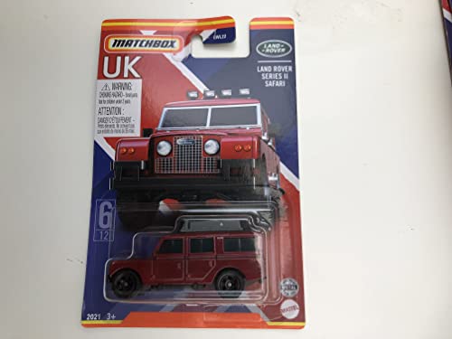 Matchbox UK Land Rover Serie II Safari 6/12 (lange Karte) von Matchbox Metal