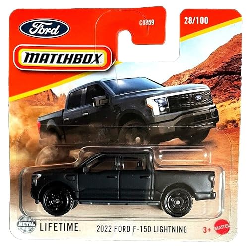 C0859 Matchbox 1:64 Single Cars 2022 FORD F-150 LIGHTNING JFT07 von Matchbox