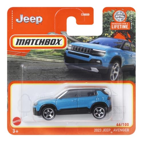 C0859 Matchbox 1:64 Single Cars 2023 Jeep Avenger HVN71 von Matchbox