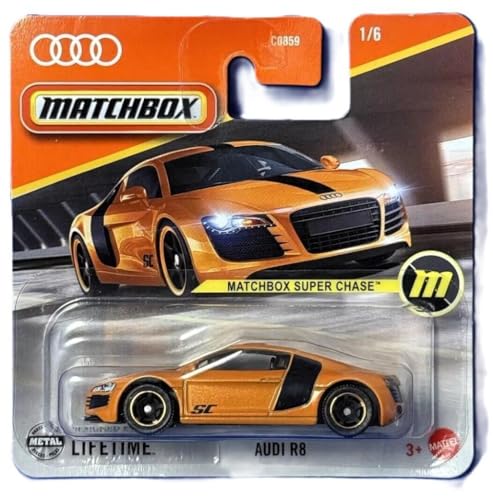 C0859 Matchbox 1:64 Single Cars AUDI R8 JBT24 von Matchbox