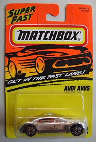 MATCHBOX Super schneller Chrom Audi Avus #12 von Matchbox