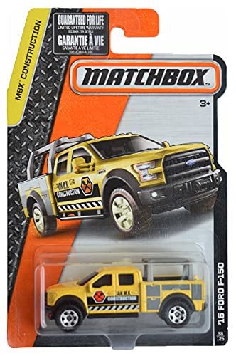 Matchbox '15 Ford F150, [Gelb] Bau 38/125 von Matchbox