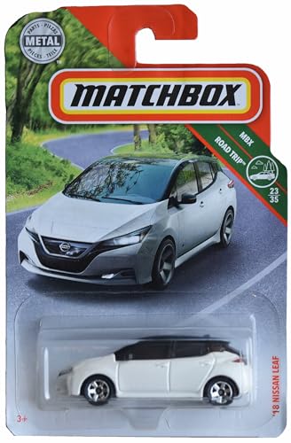 Matchbox '18 Nissan Leaf, Weiß 23/35 von Matchbox