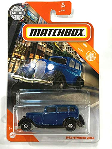 Matchbox 1933 Plymouth Limousine (Blau), MBX City 40/100 von Matchbox