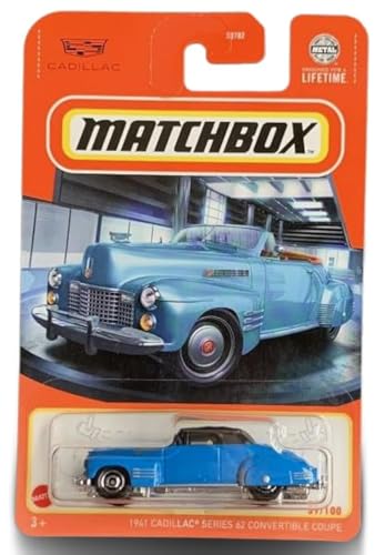 Matchbox 1941 Cadillac Serie 62 Cabrio Coupe (blau) 59/100 von Matchbox