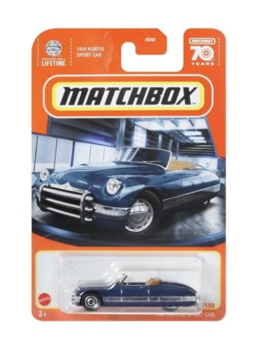 Matchbox 1949 Kurtis Sportwagen (Marineblau) 46/100 von Matchbox