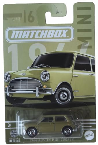 Matchbox 1964 Austin Mini Cooper, Grün 1/6 von Matchbox