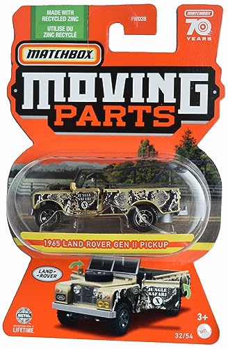 Matchbox 1965 Land Rover Gen II Pickup, bewegliche Teile 32/54 von Matchbox