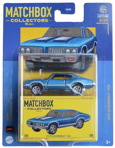 Matchbox 1970 Oldsmobile 442, Collectors 6/20 [Blau] von Matchbox