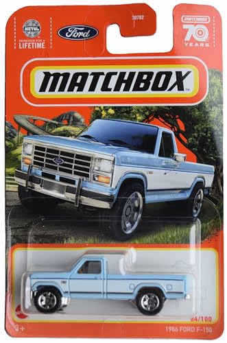 Matchbox 1986 Ford F-150, Blau 84/100 von Matchbox